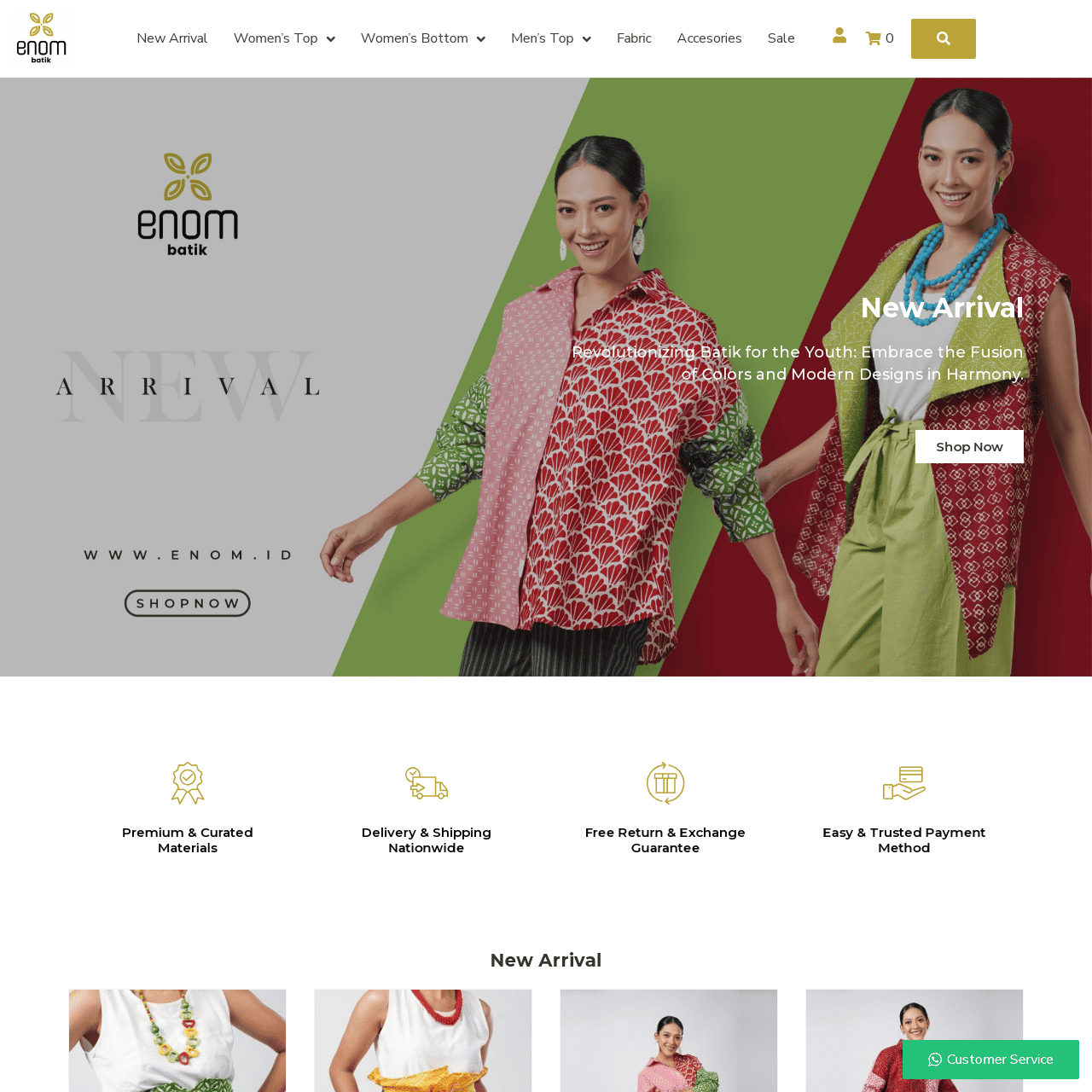 Enom Batik – Jual batik premium asli Jogja